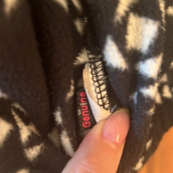 VOLCOM Jacket Cropped Fleece Zip Up with Hood | - Picture 7 of 8